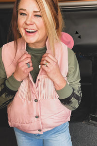 Y’all Fly Vest - Blush