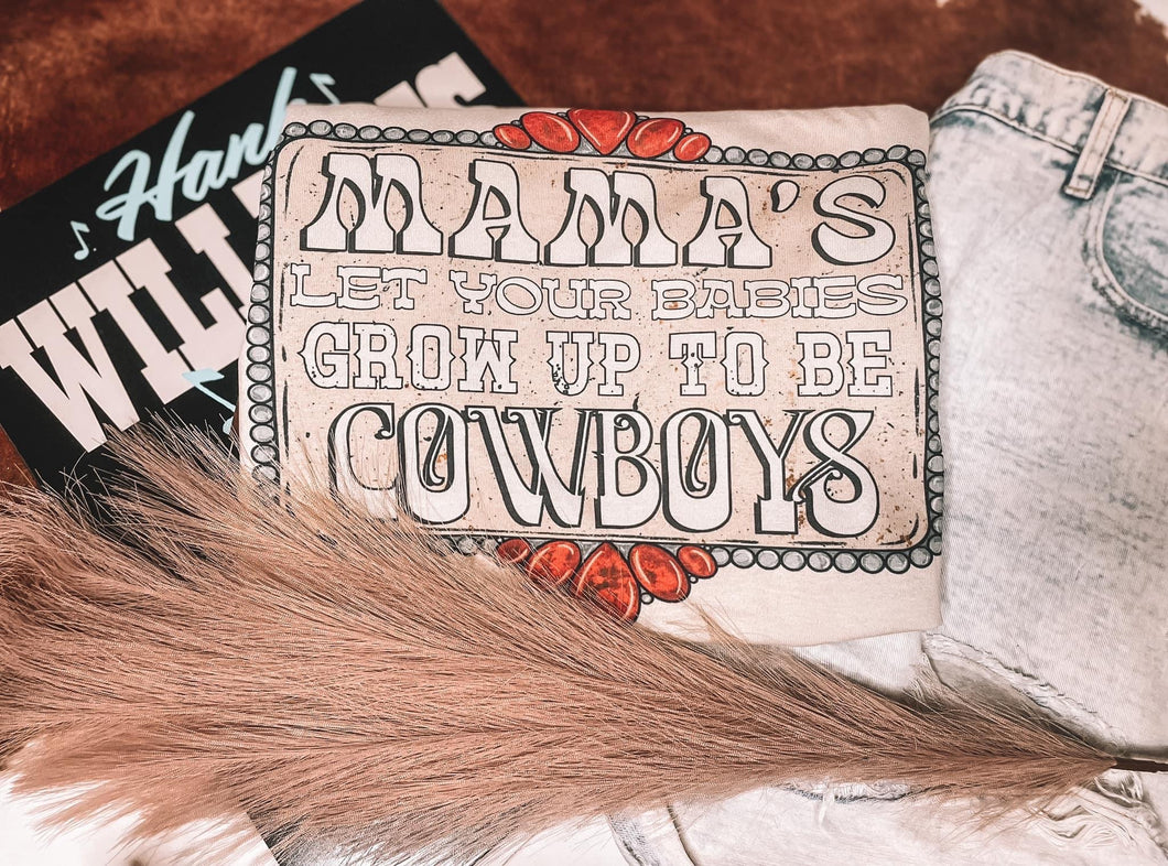 Mama’s Cowboys Tee