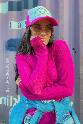 Call the Shots Mesh PINK