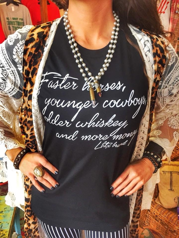 Faster Horses Tee