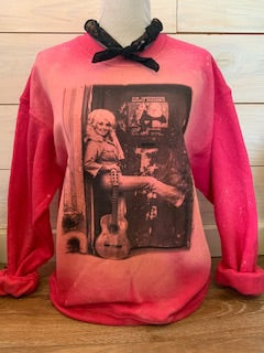 Dolly Crew Sweatshirt w/ Bling
