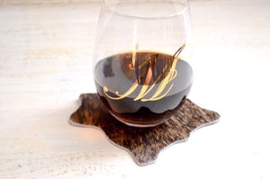 Cowhide Coasters