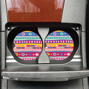 Aztec Car Coasters