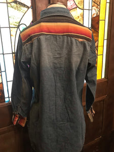 Tristan Denim Top