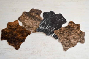 Cowhide Coasters