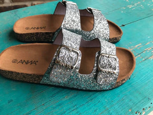 Glitter Sandals