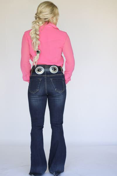 Davie Denim Flares